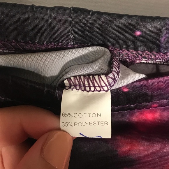 Galaxy Print Leggings Stretchy - Picture 5 of 5